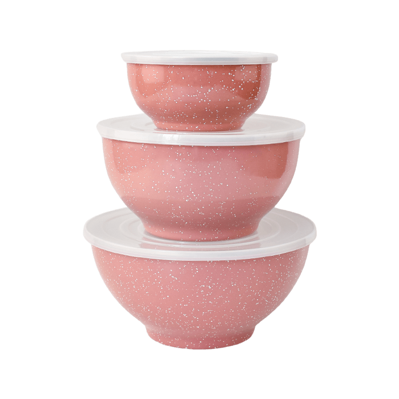 وعاء خلط حافة مستديرة